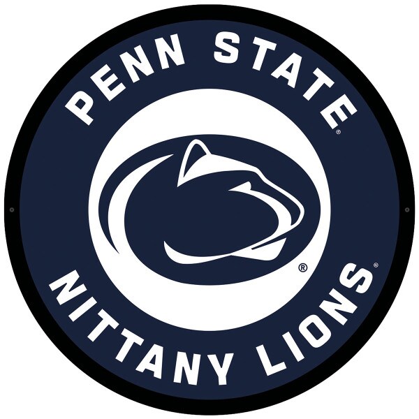 LED sign Penn State Nittany Lions encircling Athletic Logo